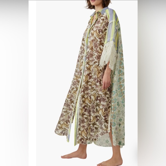 Watching Waves Maxi Shirtdress - Size XS - Picture 3 of 14